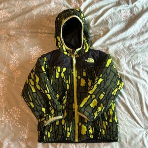 Boys reversible North Face coat